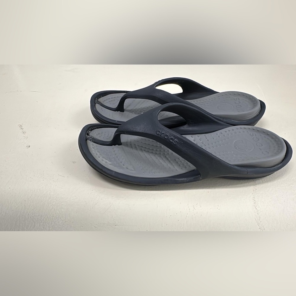 Crocs mens Men's Swiftwater Wave Flip Flop